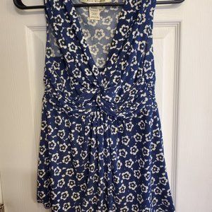 Max Studio V-Neck Floral Top